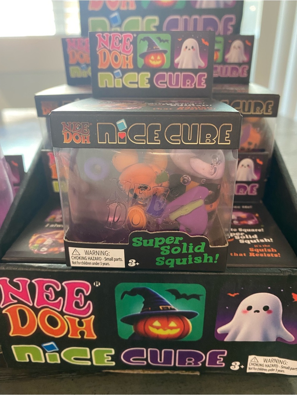 Nice Cube Halloween Squish Toy - Purple